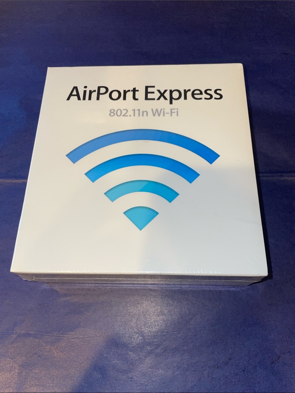 Apple AirPort Express Wi‑Fi Router White with Blue Logo